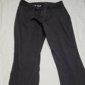 Riders by Lee Women's Size 8 Petite Boot Cut Black Dress Pants